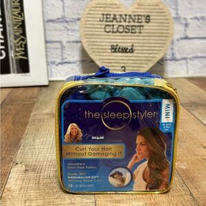 All Star Innovations The Sleep Styler Nighttime Hair Curlers, 12 Count mini